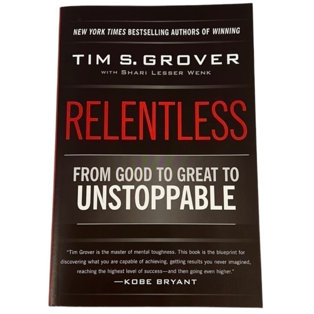 NWT Relentless Book by Tim S. Grover